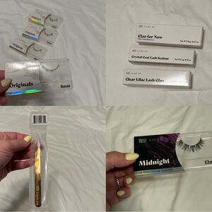 Lilac st eyelash kit includes lashes, lash applicator, glue, sealant, remover